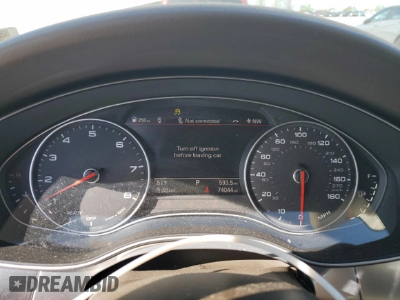 2016 Audi A6 Premium Plus z VIN WAUGFAFC6GN090382, wystawiony jako Copart lot #52720525 z przebiegiem 74 044 mil mil oraz Szkoda całkowita • Salvage title. Historia ofert i sprzedaży dostępna na DreamBid. Obrazek 9.