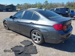 2013 BMW 3 Series 328i with VIN WBA3A5C50DF355734, listed as a IAAI auction lot 41629338 with 120,932 mi miles. Bid and sale history available at carsss.com. Image 3.