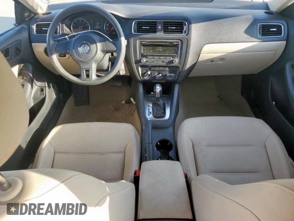 2012 Volkswagen Jetta SE with VIN 3VWDX7AJXCM341336, listed as a Copart auction lot 62117055 with 110,492 mi miles and Salvage title. Bid and sale history available at DreamBid. Image 8.