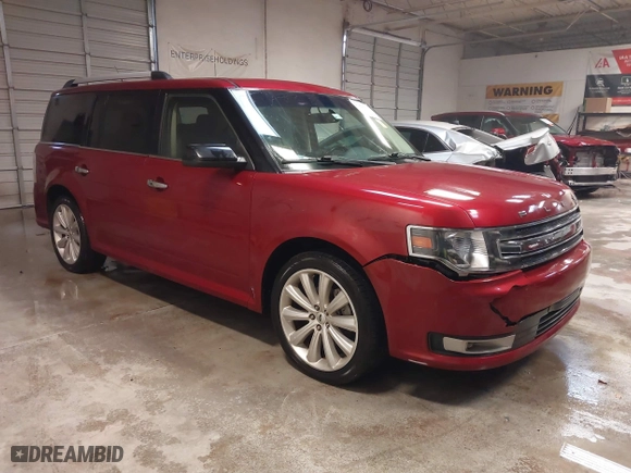 2017 Ford Flex SEL with VIN 2FMGK5C85HBA11296, listed as a IAAI auction lot 41328363 with 104,627 mi miles. Bid and sale history available at carsss.com. Image 1.
