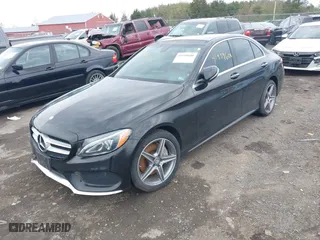 2015 Mercedes-Benz C-Class C 300 Luxury with VIN 55SWF4KB3FU001733, listed as a IAAI auction lot 41959600 with 102,980 mi miles. Bid and sale history available at carsss.com. Image 2.