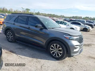 2022 Ford Explorer ST-Line with VIN 1FMSK7KH7NGA06046, listed as a IAAI auction lot 41691103 with 90,014 mi miles. Bid and sale history available at carsss.com. Image 1.
