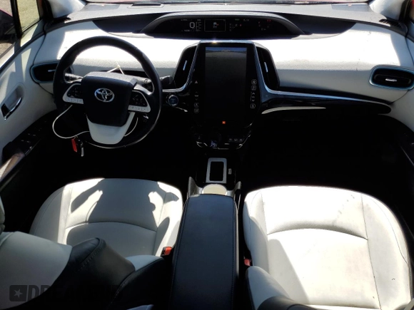 2017 Toyota Prius Plus with VIN JTDKARFP7H3007293, listed as a Copart auction lot 63872425 with 18,268 mi miles and Salvage title. Bid and sale history available at DreamBid. Image 8.