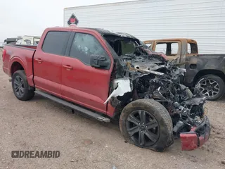 2023 Ford F-150 XL with VIN 1FTFW1E58PKF53254, listed as a IAAI auction lot 41250776 with 1 mi miles. Bid and sale history available at carsss.com. Image 1.