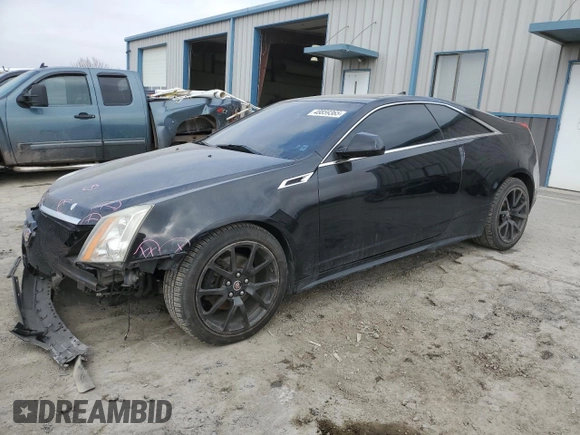 2011 Cadillac CTS Premium with VIN 1G6DS1ED8B0108062, listed as a Copart auction lot 48859365 with 128,965 mi miles and Salvage title. Bid and sale history available at DreamBid. Image 1.