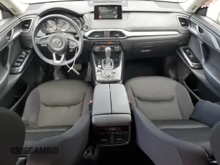 2018 Mazda CX-9 Sport with VIN JM3TCABY2J0220049, listed as a Copart auction lot 60175175 with 56,140 mi miles and Salvage title. Bid and sale history available at DreamBid. Image 8.