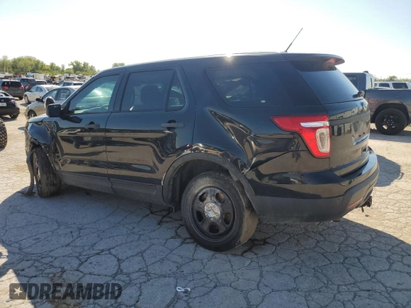 2015 Ford Utility Police Interceptor with VIN 1FM5K8AR1FGC51620, listed as a Copart auction lot 72842244 with 110,134 mi miles and Salvage Title. Bid and sale history available at carsss.com. Image 2.