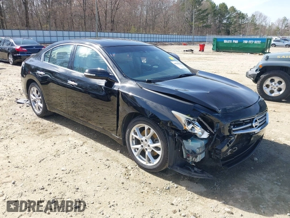 2012 Nissan Maxima SV with VIN 1N4AA5AP1CC860802, listed as a IAAI auction lot 41758190 with 188,587 mi miles and . Bid and sale history available at DreamBid. Image 1.