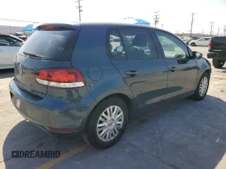 2013 Volkswagen Golf w/Conv & Sunroof with VIN WVWDB7AJ5DW138535, listed as a Copart auction lot 56071615 with 61,824 mi miles and Salvage title. Bid and sale history available at DreamBid. Image 3.