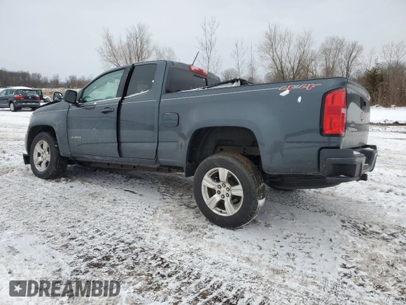 2017 Chevrolet Colorado 4WD LT with VIN 1GCHTCEN7H1205174, listed as a Copart auction lot 41335395 with 91,960 mi miles and Salvage title. Bid and sale history available at DreamBid. Image 2.