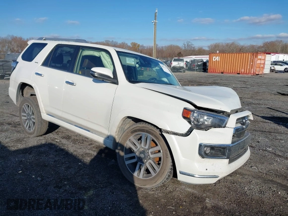2021 Toyota 4Runner Limited with VIN JTEKU5JR9M5881745, listed as a IAAI auction lot 40857024 with 51,998 mi miles and . Bid and sale history available at DreamBid. Image 1.