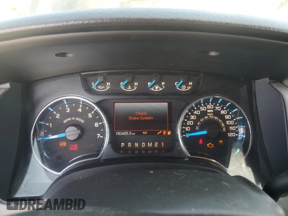 2014 Ford F-150 XL with VIN 1FTFW1ET8EFB76090, listed as a Copart auction lot 44971494 with 150,455 mi miles and Clean title. Bid and sale history available at DreamBid. Image 9.