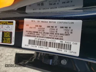 2019 Mazda Mazda3 Hatchback w/Premium Pkg with VIN JM1BPBNMXK1145331, listed as a Copart auction lot 73741432 with 0 mi miles. Bid and sale history available at carsss.com. Image 13.