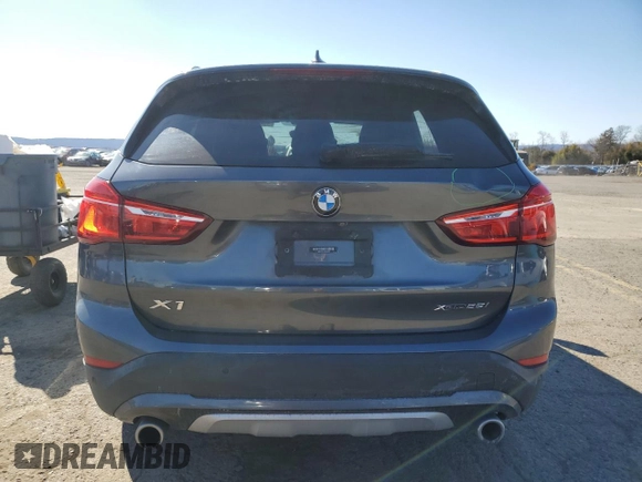 2021 BMW X1 xDrive28i with VIN WBXJG9C05M5S44903, listed as a Copart auction lot 48245275 with 49,897 mi miles and Salvage Title. Bid and sale history available at carsss.com. Image 6.