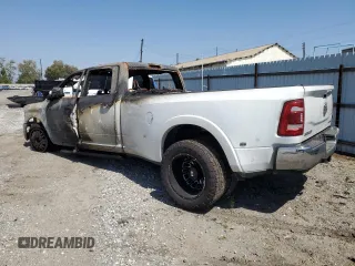 2022 Ram 3500 Laramie with VIN 3C63RRJL1NG385207, listed as a Copart auction lot 52599454 with 0 mi miles and Non Repairable. Bid and sale history available at carsss.com. Image 2.