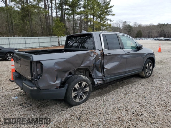 2017 Honda Ridgeline RTL-T z VIN 5FPYK3F64HB021173, wystawiony jako Copart lot #44338585 z przebiegiem 136 735 mil mil oraz Szkoda całkowita • Salvage title. Historia ofert i sprzedaży dostępna na DreamBid. Obrazek 3.