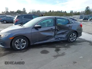 2017 Honda Civic Sedan LX with VIN 19XFC2F63HE222639, listed as a IAAI auction lot 41698385 with 134,708 mi miles. Bid and sale history available at carsss.com. Image 6.