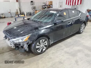 2019 Nissan Altima S with VIN 1N4BL4BV8KC241182, listed as a Copart auction lot 46978595 with 107,725 mi miles and Salvage Title. Bid and sale history available at DreamBid. Image 1.