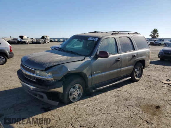2002 Chevrolet Tahoe LT with VIN 1GNEC13T22R263962, listed as a Copart auction lot 72726674 with 258,148 mi miles and Salvage Title. Bid and sale history available at carsss.com. Image 1.