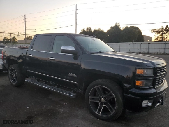 2015 Chevrolet Silverado 1500 High Country with VIN 3GCUKTEJ7FG440381, listed as a Copart auction lot 70686434 with 149,354 mi miles and Salvage Title. Bid and sale history available at carsss.com. Image 4.