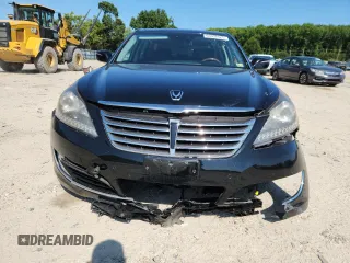 2016 Hyundai Equus Signature with VIN KMHGH4JH3GU102443, listed as a Copart auction lot 65938425 with 45,899 mi miles and Salvage title. Bid and sale history available at DreamBid. Image 5.
