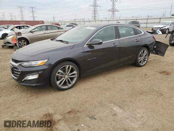 2022 Chevrolet Malibu Premier with VIN 1G1ZE5SXXNF194209, listed as a Copart auction lot 53564055 with 58,894 mi miles and Salvage Title. Bid and sale history available at DreamBid. Image 1.
