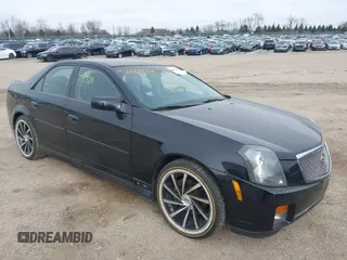 2005 Cadillac CTS with VIN 1G6DP567950108335, listed as a IAAI auction lot 40993988 with 75,648 mi miles. Bid and sale history available at carsss.com. Image 1.