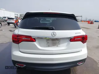 2016 Acura MDX with VIN 5FRYD3H27GB006404, listed as a IAAI auction lot 41755801 with 127,212 mi miles. Bid and sale history available at carsss.com. Image 17.