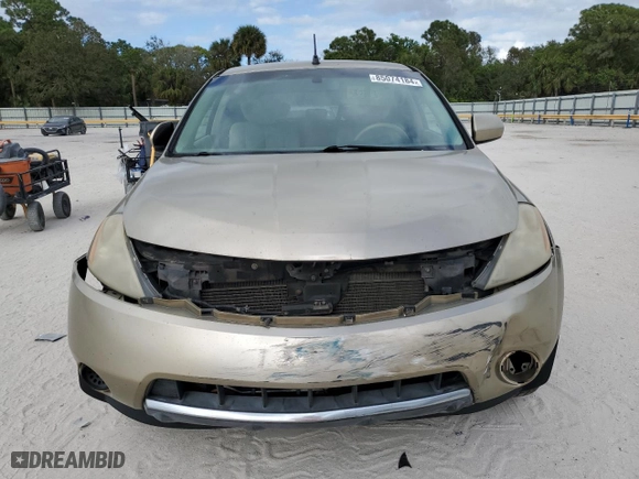2006 Nissan Murano S with VIN JN8AZ08T66W427458, listed as a Copart auction lot 85074184 with 190,015 mi miles and Salvage Title. Bid and sale history available at carsss.com. Image 5.