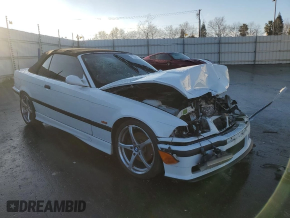 1999 BMW 3 Series M3 with VIN WBSBK0336XEC41367, listed as a Copart auction lot 41524845 with 0 mi miles and Salvage Title. Bid and sale history available at carsss.com. Image 4.