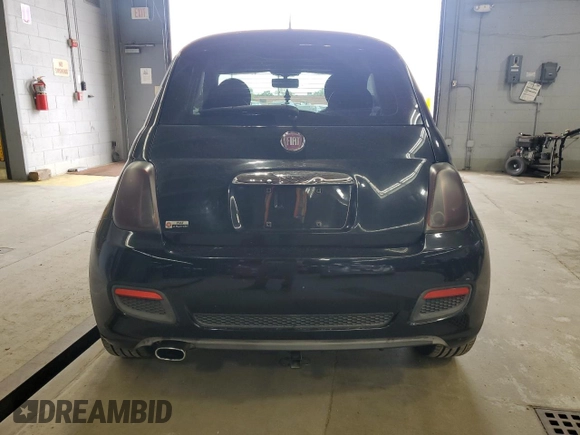 2012 FIAT 500 Sport z VIN 3C3CFFBR5CT199097, wystawiony jako Copart lot #58625955 z przebiegiem 106 425 mil mil oraz Tytuł czysty. Historia ofert i sprzedaży dostępna na DreamBid. Obrazek 6.