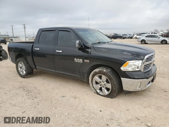 2014 Ram 1500 Lone Star with VIN 1C6RR6LT6ES179444, listed as a Copart auction lot 45987245 with Not provided miles and Salvage title. Bid and sale history available at DreamBid. Image 4.