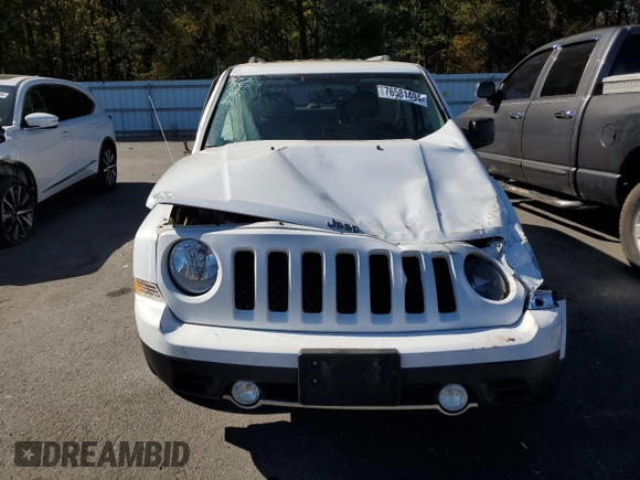 2015 Jeep Patriot Limited with VIN 1C4NJRCB3FD118033, listed as a Copart auction lot 76531494 with 94,275 mi miles and Salvage title. Bid and sale history available at DreamBid. Image 5.