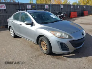 2011 Mazda Mazda3 i Sport with VIN JM1BL1UFXB1445797, listed as a IAAI auction lot 40750089 with 170,273 mi miles. Bid and sale history available at carsss.com. Image 1.