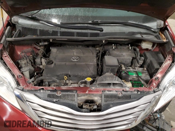 2015 Toyota Sienna Ltd with VIN 5TDDK3DC6FS118478, listed as a Copart auction lot 47100715 with 137,236 mi miles and Salvage Title. Bid and sale history available at carsss.com. Image 12.