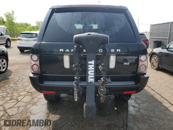 2010 Land Rover Range Rover HSE Lux with VIN SALMF1D44AA324687, listed as a Copart auction lot 58930765 with 148,639 mi miles and Clean title. Bid and sale history available at DreamBid. Image 6.
