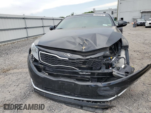 2013 Kia Optima EX with VIN KNAGM4AD2D5054076, listed as a Copart auction lot 59565815 with 111,887 mi miles and Salvage title. Bid and sale history available at DreamBid. Image 5.
