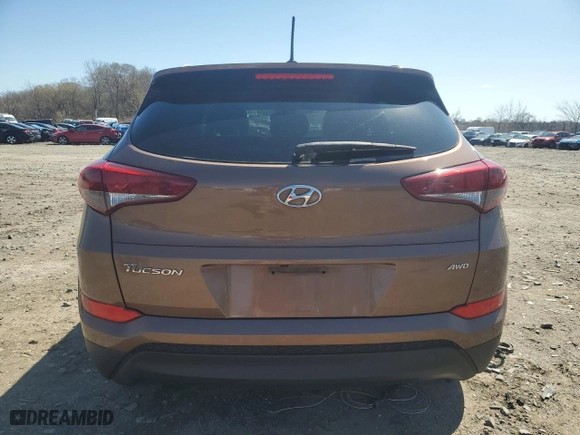 2016 Hyundai Tucson SE with VIN KM8J3CA40GU039832, listed as a Copart auction lot 50328665 with 63,300 mi miles and Salvage Title. Bid and sale history available at carsss.com. Image 6.