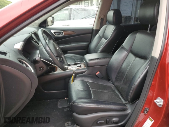 2018 Nissan Pathfinder S z VIN 5N1DR2MMXJC620138, wystawiony jako Copart lot #55303625 z przebiegiem 88 385 mil mil oraz Szkoda całkowita • Salvage title. Historia ofert i sprzedaży dostępna na DreamBid. Obrazek 7.
