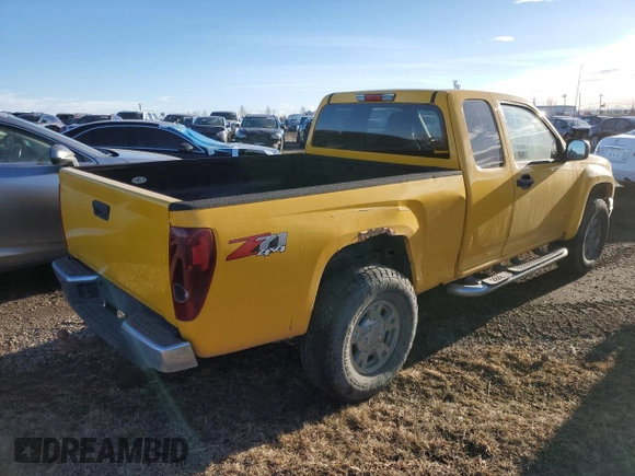 2007 Chevrolet Colorado Work Truck with VIN 1GCDT19E878128544, listed as a Copart auction lot 46580445 with 204,278 mi miles and Clean Title. Bid and sale history available at carsss.com. Image 3.