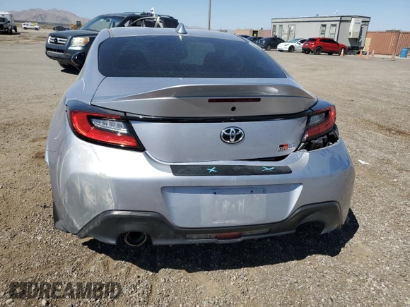 2022 Toyota GR86 Premium with VIN JF1ZNBE1XN9755929, listed as a Copart auction lot 66047514 with 19,749 mi miles and Salvage Title. Bid and sale history available at carsss.com. Image 6.