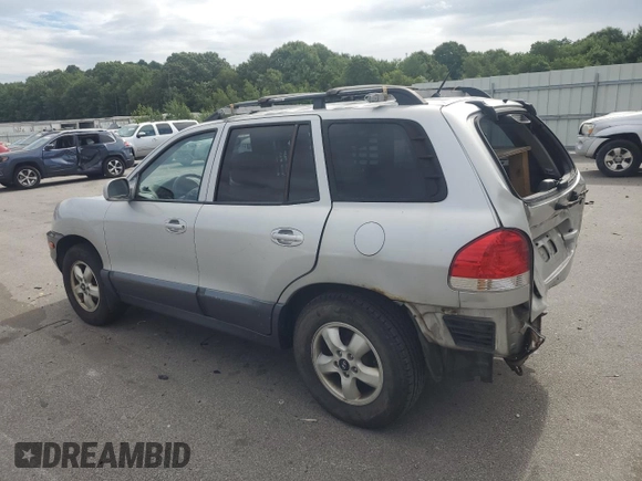 2005 Hyundai Santa Fe GLS with VIN KM8SC73D95U010433, listed as a Copart auction lot 62237784 with 176,627 mi miles and Clean Title. Bid and sale history available at carsss.com. Image 2.