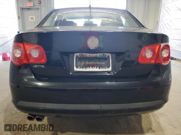 2007 Volkswagen Jetta with VIN 3VWGG71K07M100963, listed as a Copart auction lot 54742995 with 51,845 mi miles and Salvage title. Bid and sale history available at DreamBid. Image 6.