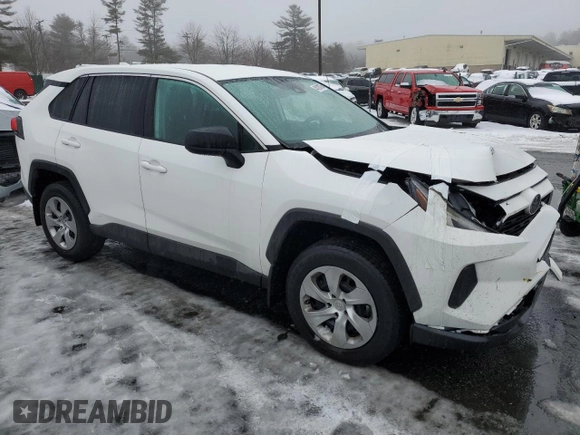 2023 Toyota RAV4 LE z VIN 2T3F1RFV9PC361071, wystawiony jako Copart lot #45128175 z przebiegiem 55 673 mil mil oraz Szkoda całkowita • Salvage title. Historia ofert i sprzedaży dostępna na DreamBid. Obrazek 4.