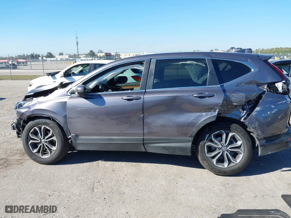 2022 Honda CR-V EX with VIN 7FARW1H54NE002276, listed as a IAAI auction lot 41704761 with 13,044 mi miles. Bid and sale history available at carsss.com. Image 15.
