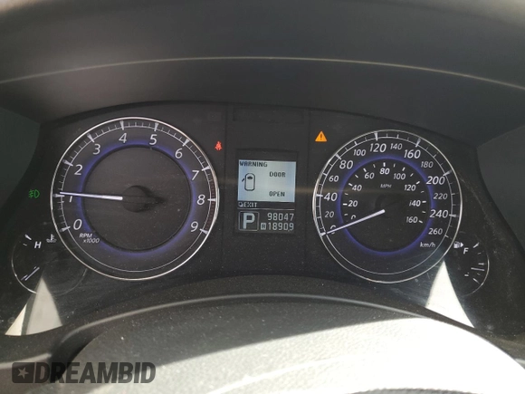 2014 Infiniti QX50 Journey with VIN JN1BJ0HR1EM192122, listed as a Copart auction lot 52715555 with 98,047 mi miles and Salvage Title. Bid and sale history available at carsss.com. Image 9.