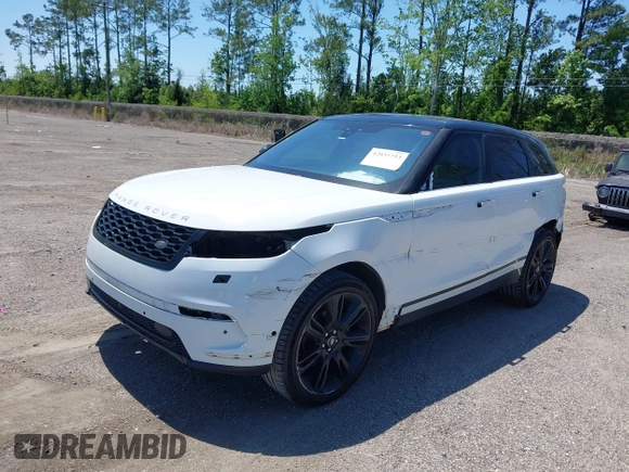 2019 Land Rover Range Rover Velar S with VIN SALYB2EX2KA783830, listed as a IAAI auction lot 42031753 with 56,359 mi miles and . Bid and sale history available at DreamBid. Image 2.