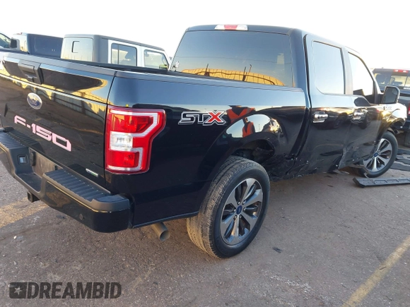 2019 Ford F-150 XL with VIN 1FTEW1CP7KKE76031, listed as a IAAI auction lot 40913377 with 56,578 mi miles and . Bid and sale history available at carsss.com. Image 4.