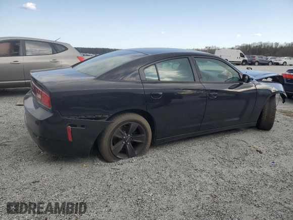 2012 Dodge Charger SE with VIN 2C3CDXBGXCH296721, listed as a Copart auction lot 50069695 with 0 mi miles and Salvage Title. Bid and sale history available at carsss.com. Image 3.
