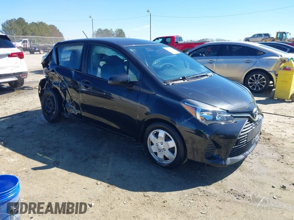 2015 Toyota Yaris L with VIN VNKKTUD37FA028691, listed as a IAAI auction lot 41645268 with 146,546 mi miles. Bid and sale history available at carsss.com. Image 1.